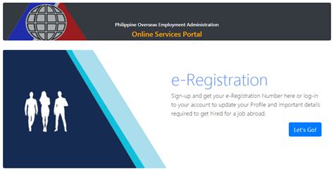 poea online|poae log in.